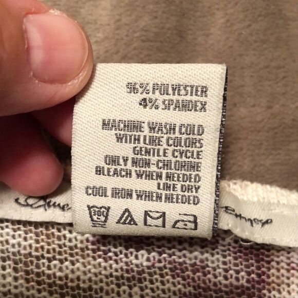 American Rag S Knit Floral Open Front Tasseled Hem Cardigan Kimono Duster - Picture 12 of 12